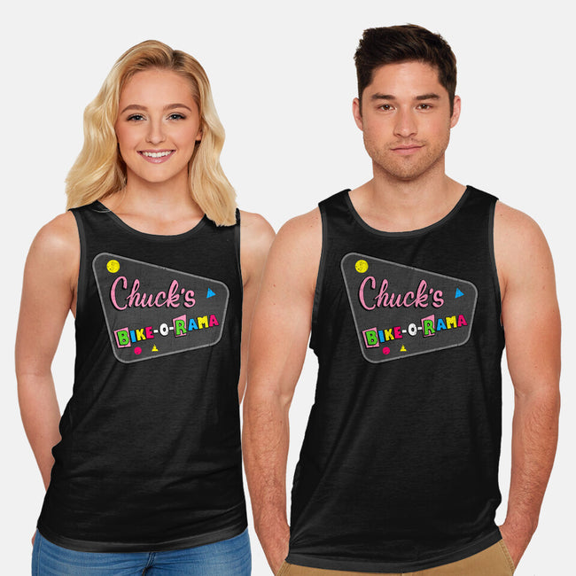 Chuck's Bike-O-Rama-Unisex-Basic-Tank-sachpica