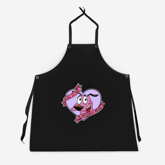 Please Go Away-Unisex-Kitchen-Apron-Alexhefe