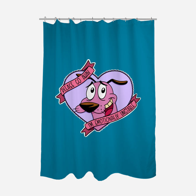 Please Go Away-None-Polyester-Shower Curtain-Alexhefe