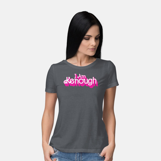 I Am Kenough-Womens-Basic-Tee-rocketman_art