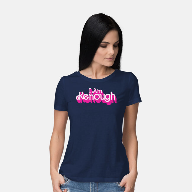 I Am Kenough-Womens-Basic-Tee-rocketman_art