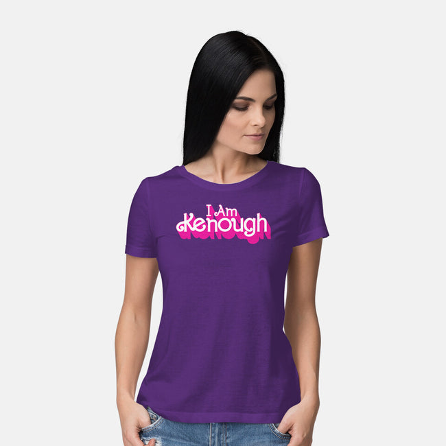 I Am Kenough-Womens-Basic-Tee-rocketman_art