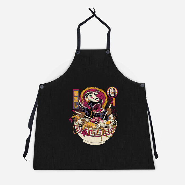 Ramen No Face-Unisex-Kitchen-Apron-gaci