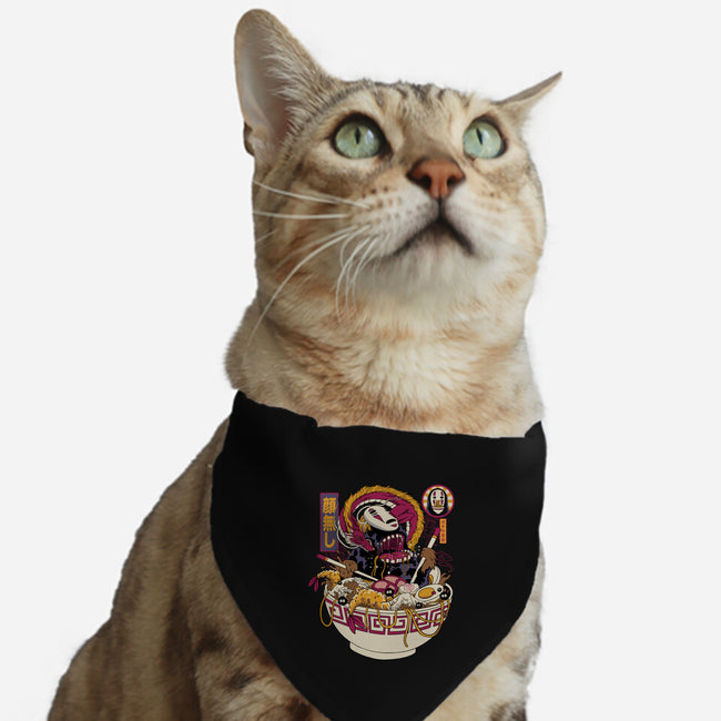 Ramen No Face-Cat-Adjustable-Pet Collar-gaci