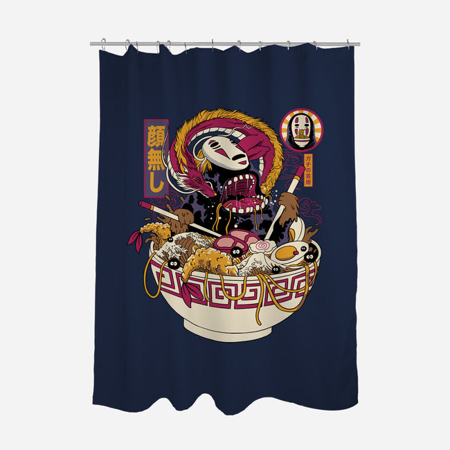 Ramen No Face-None-Polyester-Shower Curtain-gaci