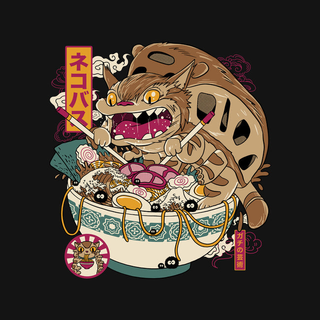 Ramen Catbus-None-Matte-Poster-gaci