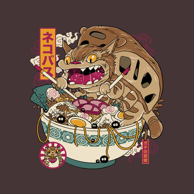 Ramen Catbus-Womens-Basic-Tee-gaci