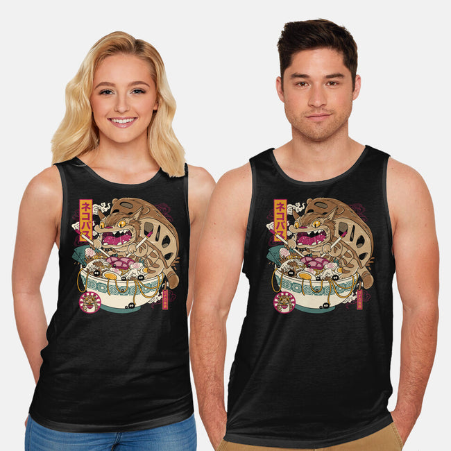 Ramen Catbus-Unisex-Basic-Tank-gaci