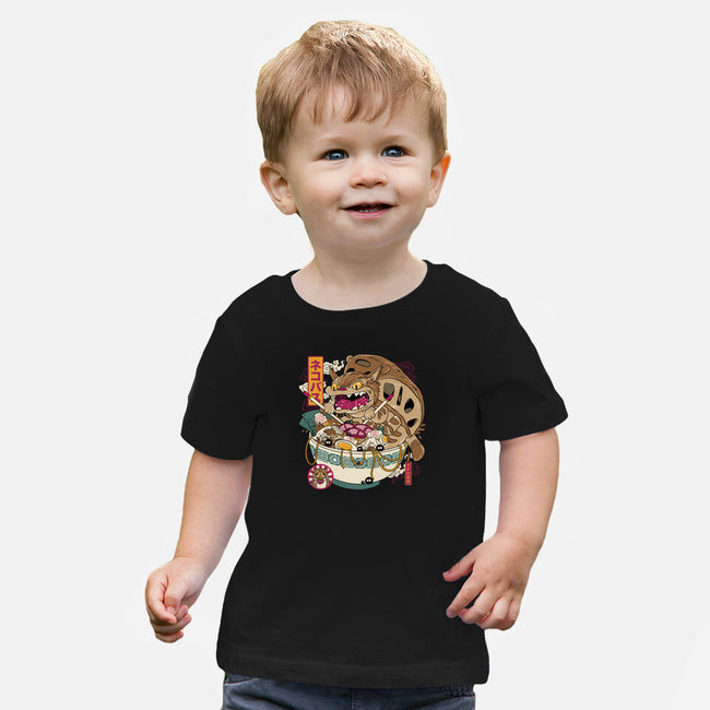 Ramen Catbus-Baby-Basic-Tee-gaci