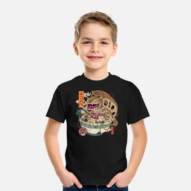 Ramen Catbus-Youth-Basic-Tee-gaci