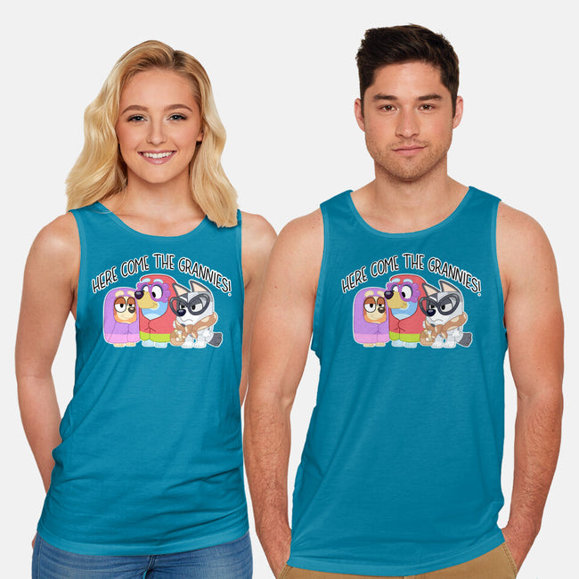 Here Come The Grannies-Unisex-Basic-Tank-Alexhefe