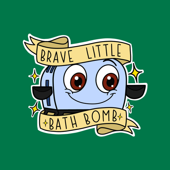 Brave Little Bath Bomb-None-Removable Cover w Insert-Throw Pillow-Alexhefe