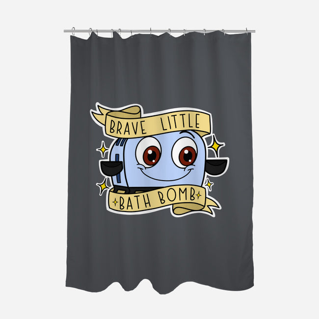 Brave Little Bath Bomb-None-Polyester-Shower Curtain-Alexhefe