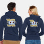 Brave Little Bath Bomb-Unisex-Zip-Up-Sweatshirt-Alexhefe