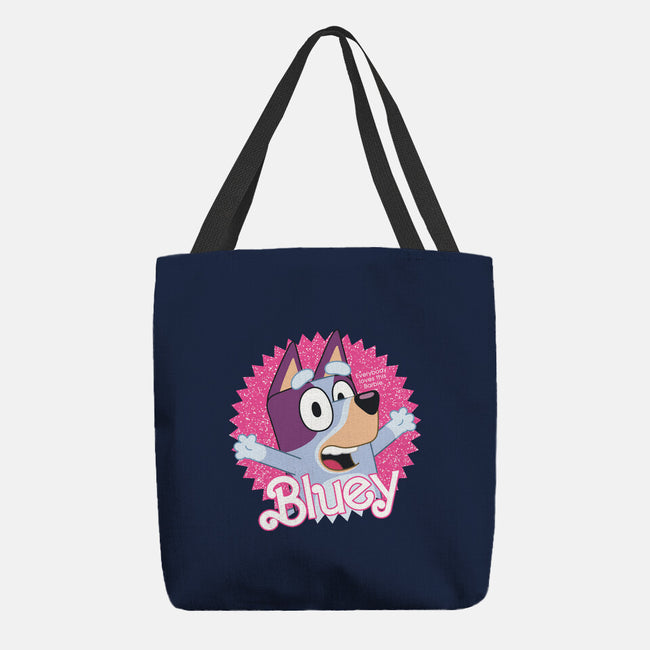 Bluey Barbie-None-Basic Tote-Bag-danielmorris1993