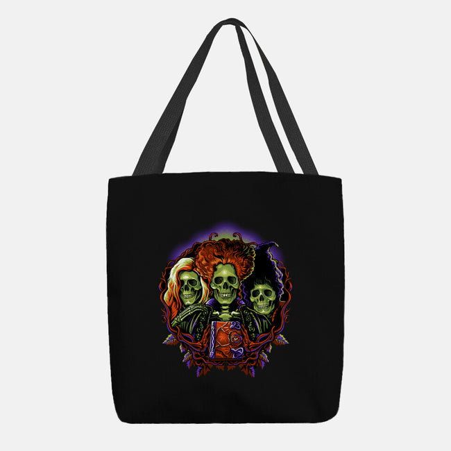 Twist The Bones-None-Basic Tote-Bag-daobiwan