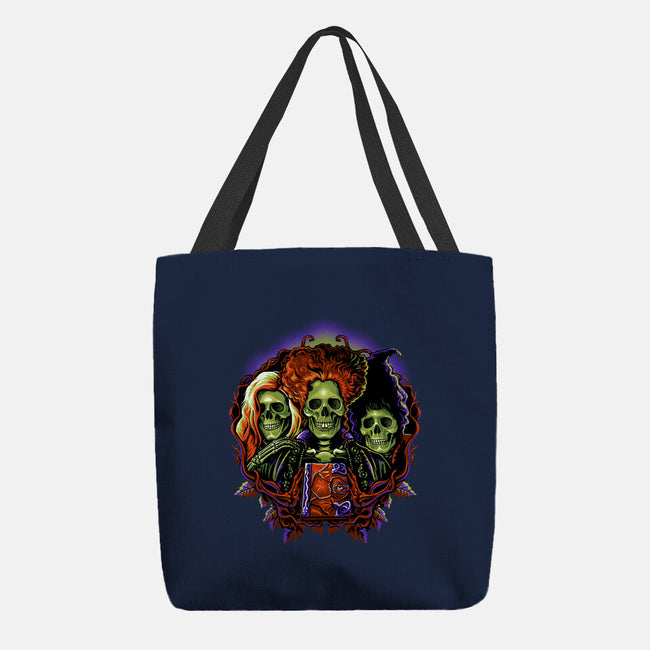 Twist The Bones-None-Basic Tote-Bag-daobiwan