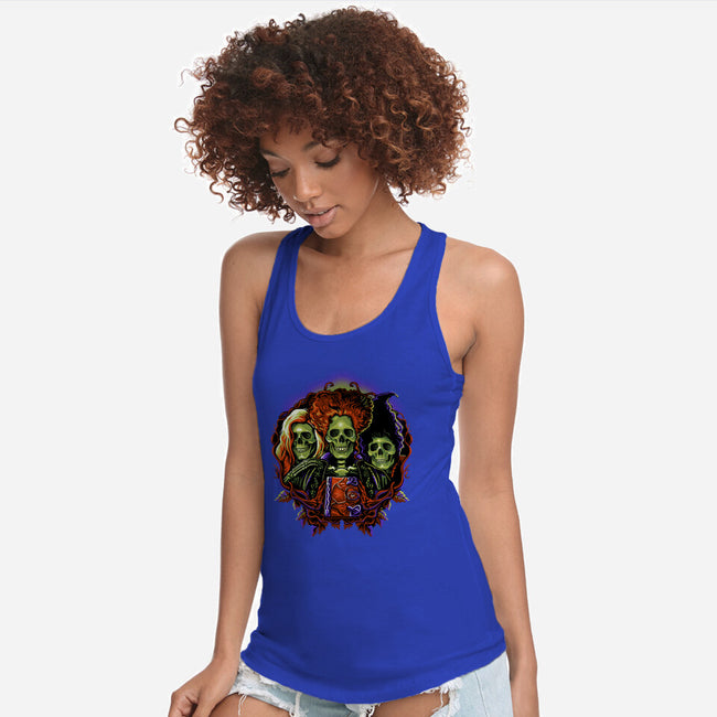 Twist The Bones-Womens-Racerback-Tank-daobiwan