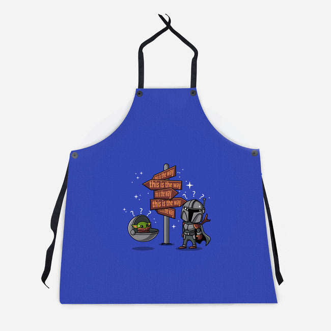 Which Is The Way-Unisex-Kitchen-Apron-erion_designs