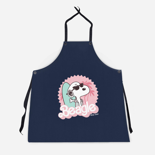 Cool Beagle-Unisex-Kitchen-Apron-retrodivision