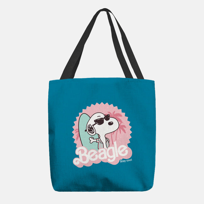 Cool Beagle-None-Basic Tote-Bag-retrodivision