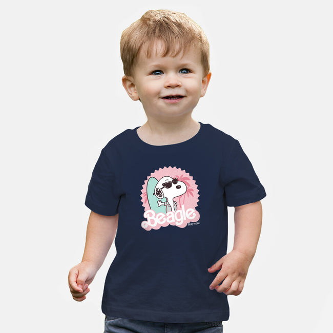 Cool Beagle-Baby-Basic-Tee-retrodivision