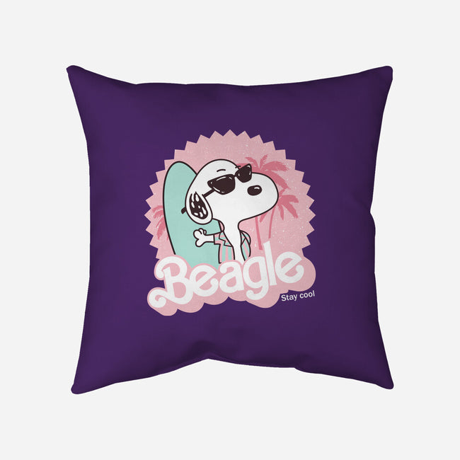 Cool Beagle-None-Removable Cover-Throw Pillow-retrodivision