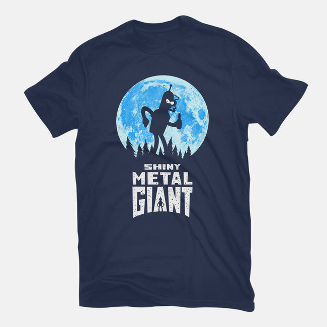 Shiny Metal Giant-Unisex-Basic-Tee-Vitaliy Klimenko