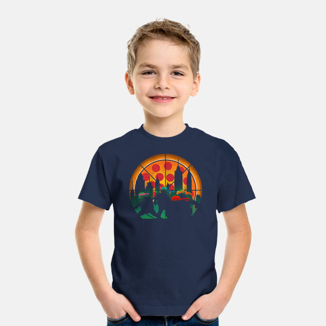 Slices Of City Adventure-Youth-Basic-Tee-sachpica