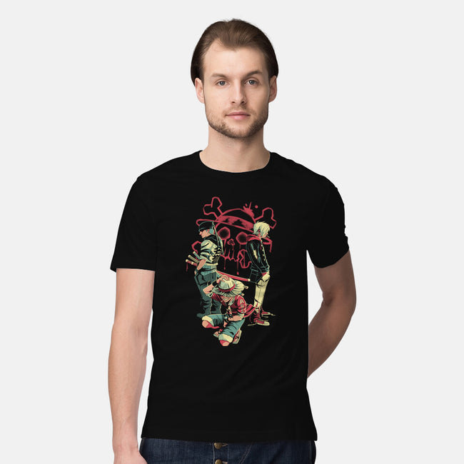 Monster Trio-Mens-Premium-Tee-Gazo1a