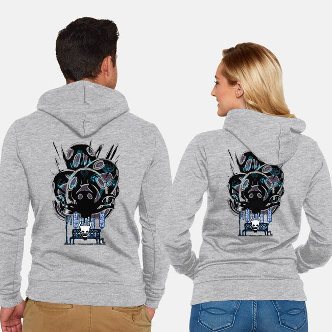 The Knight Hero-Unisex-Zip-Up-Sweatshirt-Jelly89