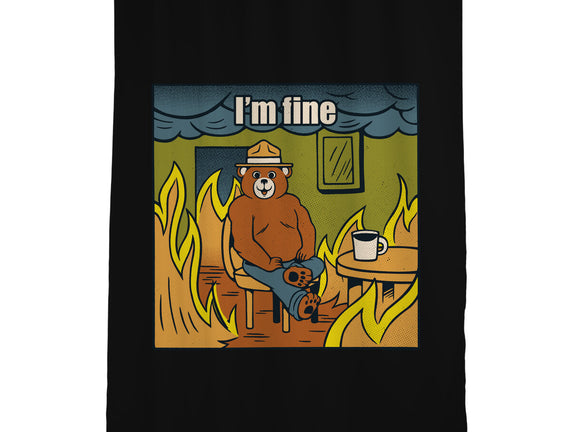 I'm Fine Bear Fire Meme