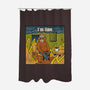 I'm Fine Bear Fire Meme-None-Polyester-Shower Curtain-tobefonseca