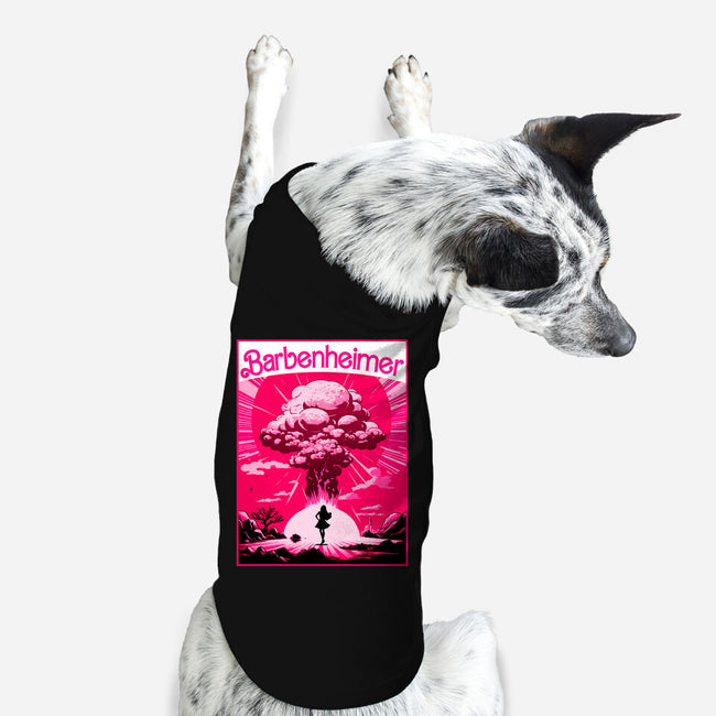 Barbenheimer Explosion-Dog-Basic-Pet Tank-Benizdani