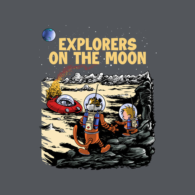 Explorers On The Moon-None-Polyester-Shower Curtain-zascanauta