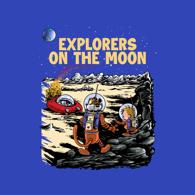 Explorers On The Moon-Unisex-Basic-Tee-zascanauta