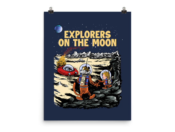 Explorers On The Moon