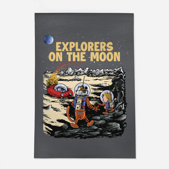 Explorers On The Moon-None-Outdoor-Rug-zascanauta