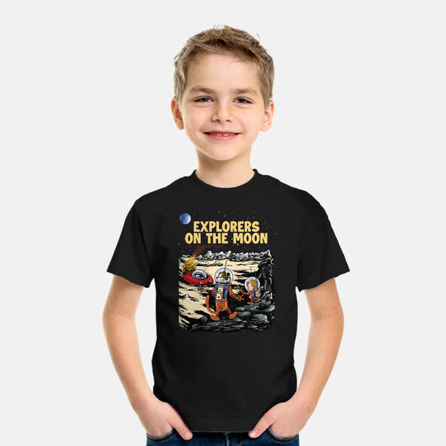 Explorers On The Moon-Youth-Basic-Tee-zascanauta