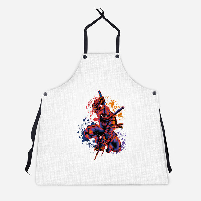 Ronin Color-Unisex-Kitchen-Apron-nickzzarto