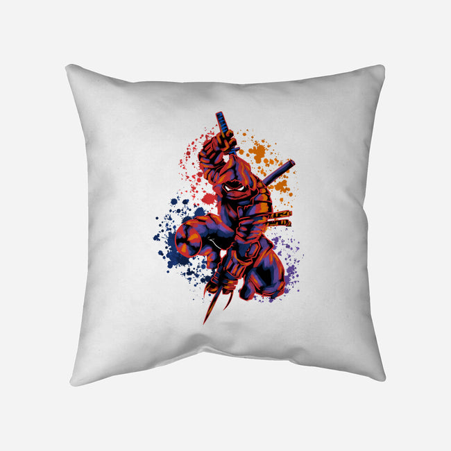 Ronin Color-None-Non-Removable Cover w Insert-Throw Pillow-nickzzarto