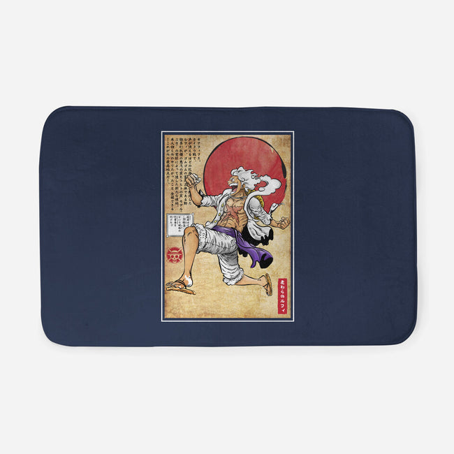 Gear Five Woodblock-None-Memory Foam-Bath Mat-DrMonekers