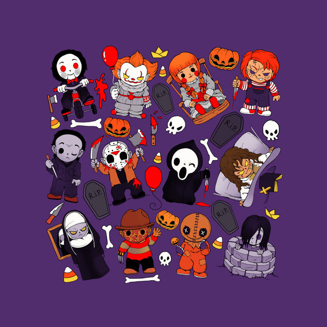 Horror Family-None-Fleece-Blanket-Vallina84