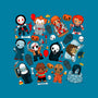 Horror Family-None-Glossy-Sticker-Vallina84