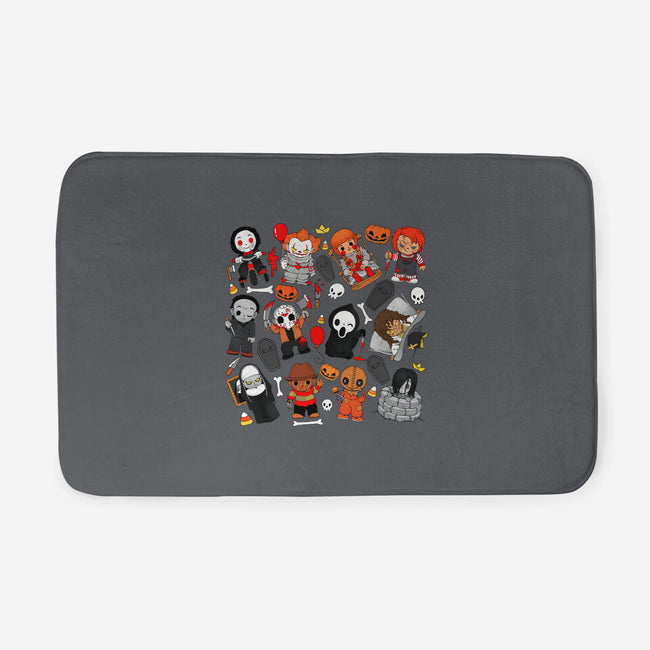 Horror Family-None-Memory Foam-Bath Mat-Vallina84