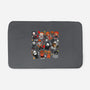 Horror Family-None-Memory Foam-Bath Mat-Vallina84