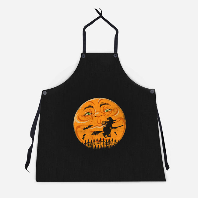 Witchy Moon-Unisex-Kitchen-Apron-kennsing