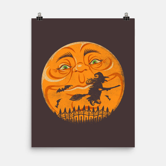 Witchy Moon-None-Matte-Poster-kennsing