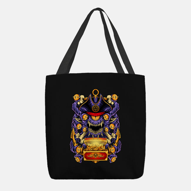 Pirate Beholder-None-Basic Tote-Bag-spoilerinc