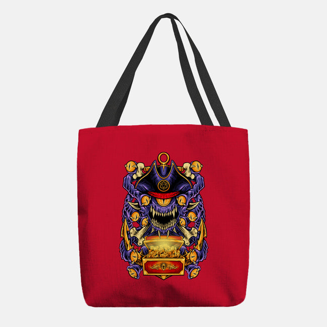 Pirate Beholder-None-Basic Tote-Bag-spoilerinc